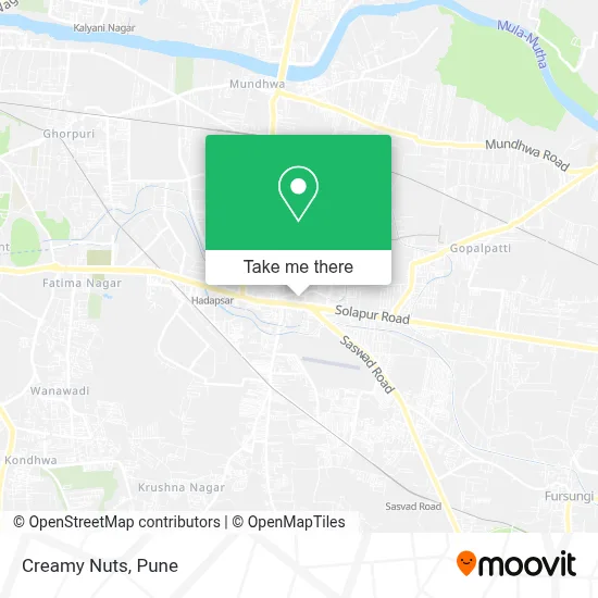 Creamy Nuts map