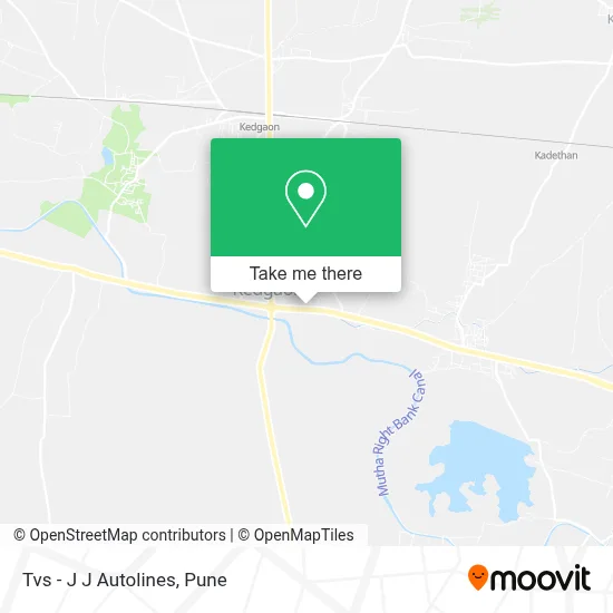 Tvs - J J Autolines map