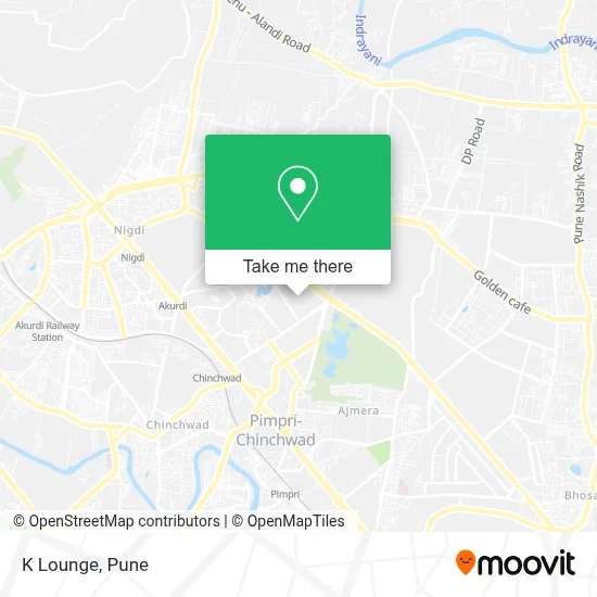 K Lounge map
