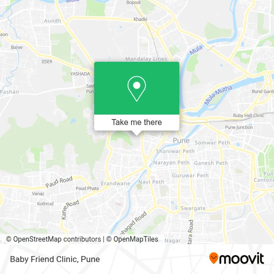 Baby Friend Clinic map