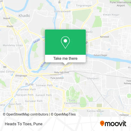 Heads To Toes map
