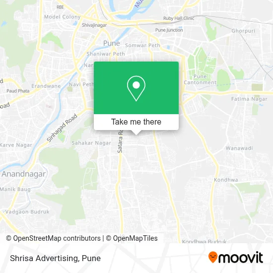 Shrisa Advertising map