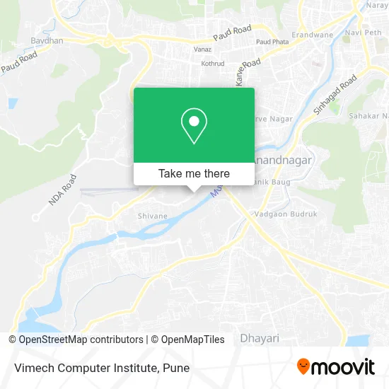Vimech Computer Institute map