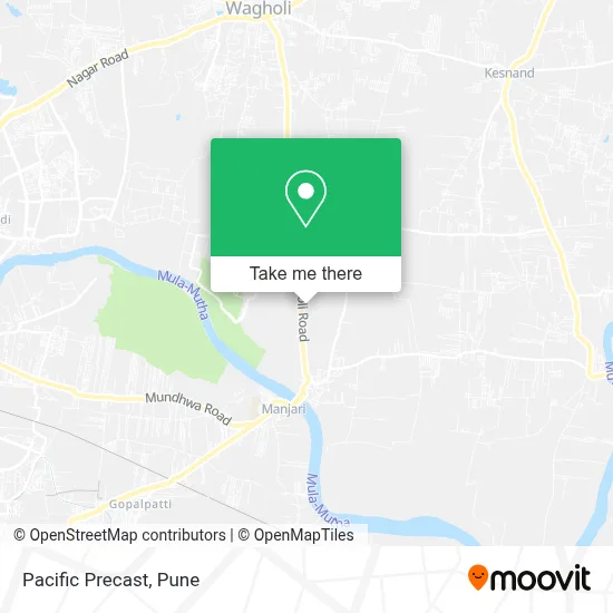 Pacific Precast map