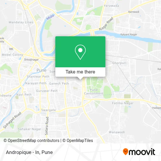 Andropique - In map