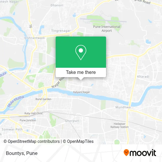 Bountys map