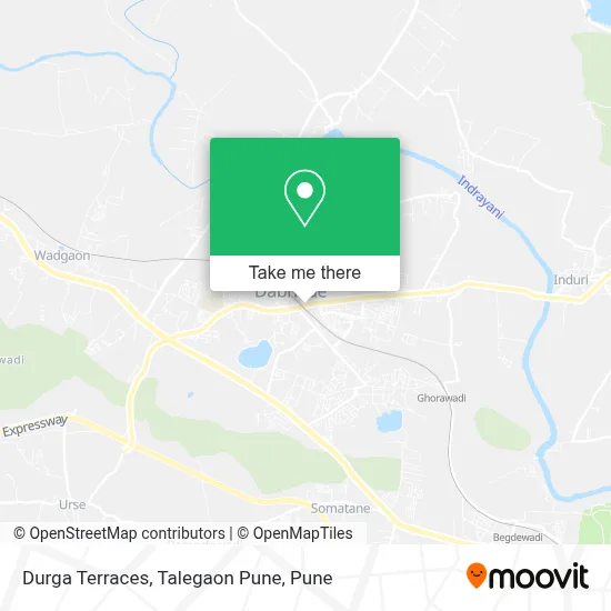 Durga Terraces, Talegaon Pune map