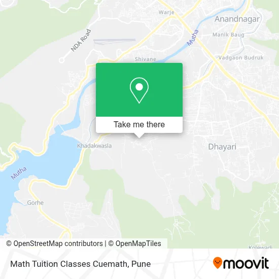 Math Tuition Classes Cuemath map