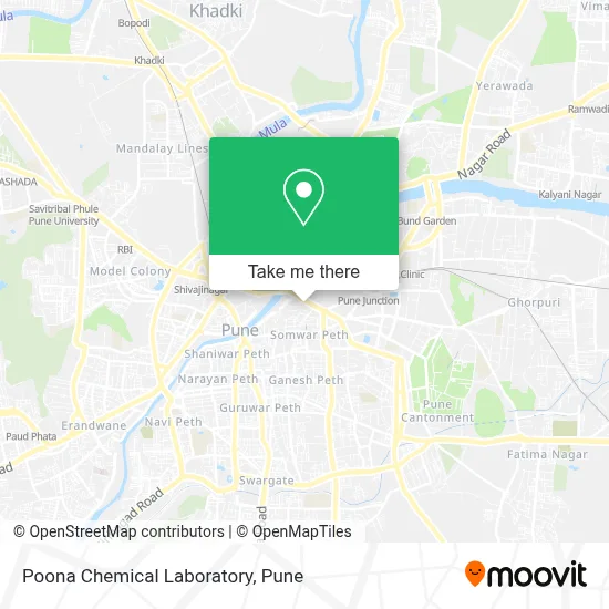 Poona Chemical Laboratory map