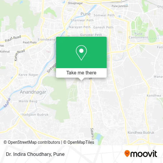 Dr. Indira Choudhary map
