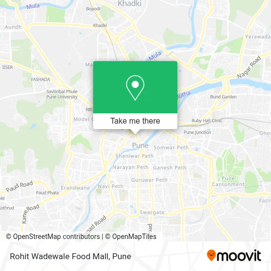 Rohit Wadewale Food Mall map