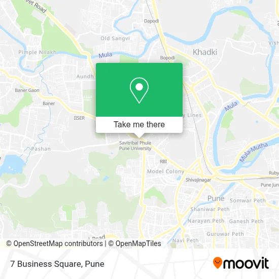 7 Business Square map