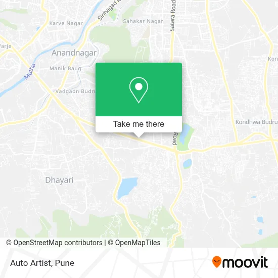 Auto Artist map