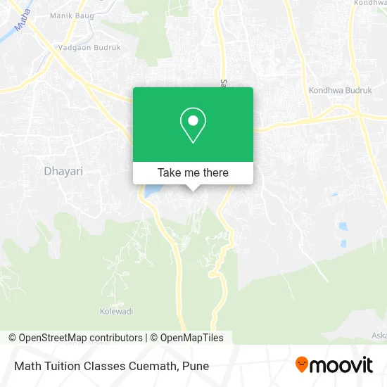 Math Tuition Classes Cuemath map