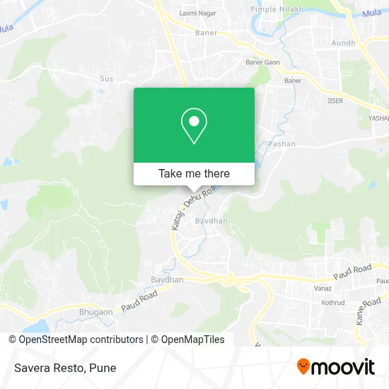 Savera Resto map