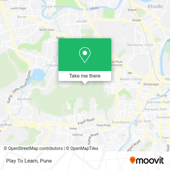 Play To Learn map