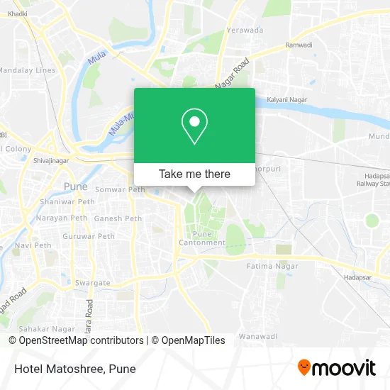 Hotel Matoshree map