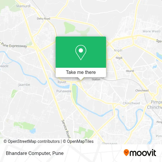 Bhandare Computer map