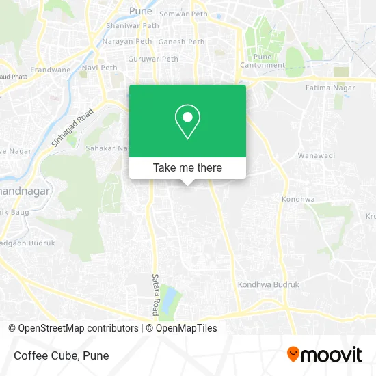 Coffee Cube map