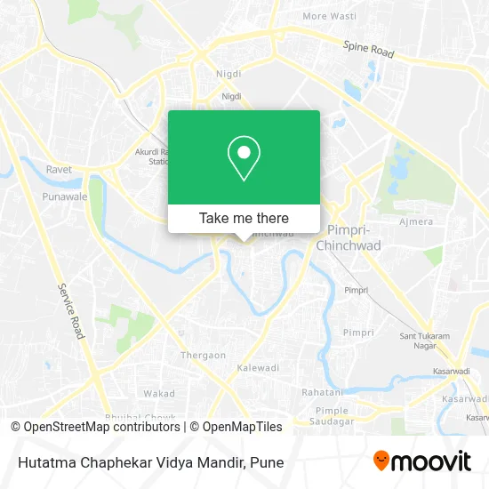 Hutatma Chaphekar Vidya Mandir map