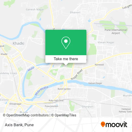 Axis Bank map