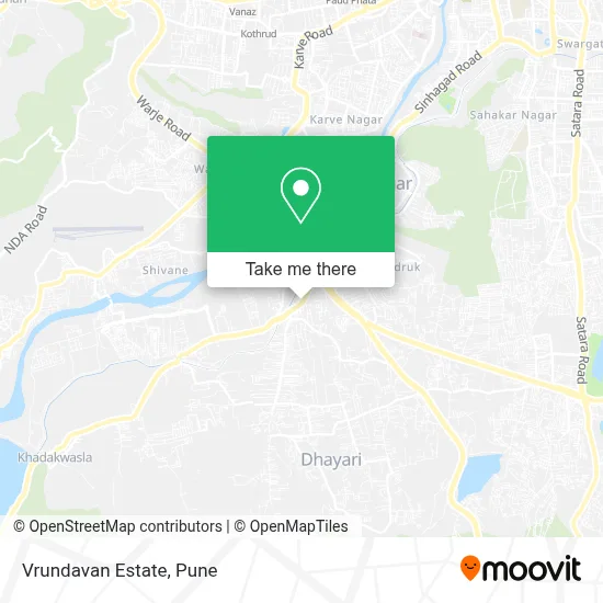 Vrundavan Estate map