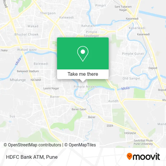 HDFC Bank Atm map