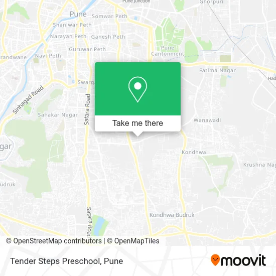 Tender Steps Preschool map