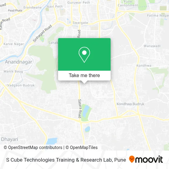S Cube Technologies Training & Research Lab map