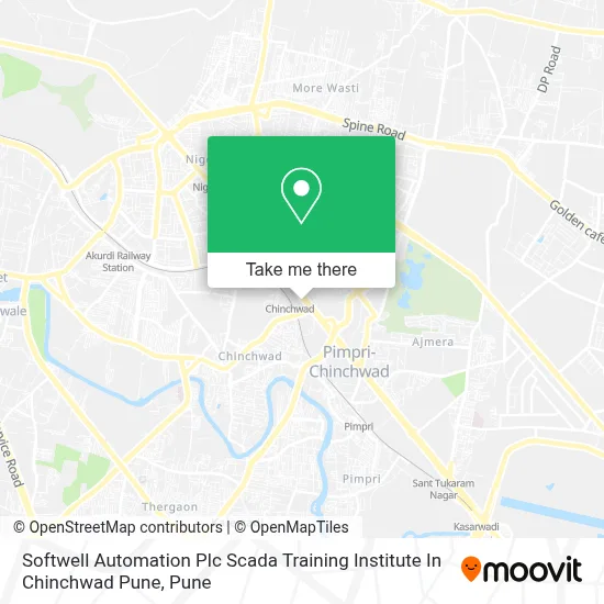 Softwell Automation Plc Scada Training Institute In Chinchwad Pune map