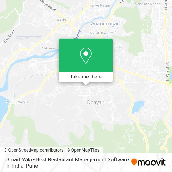 Smart Wiki - Best Restaurant Management Software In India map