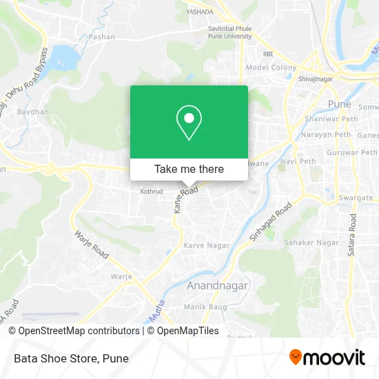 Bata Shoe Store map