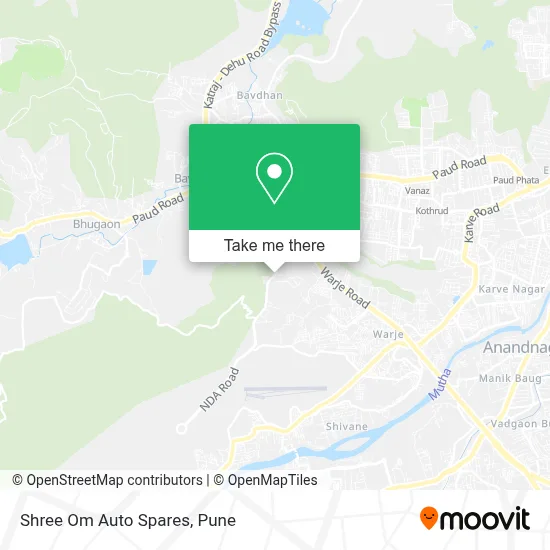 Shree Om Auto Spares map
