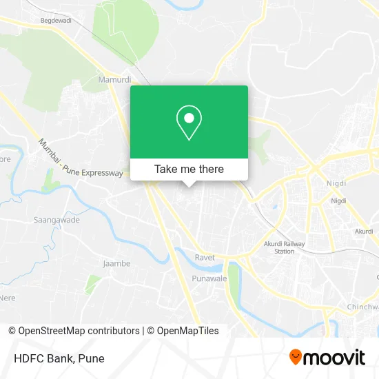 HDFC Bank map