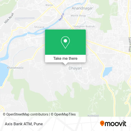 Axis Bank Atm map