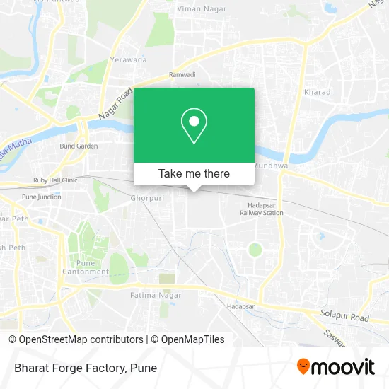 Bharat Forge Factory map