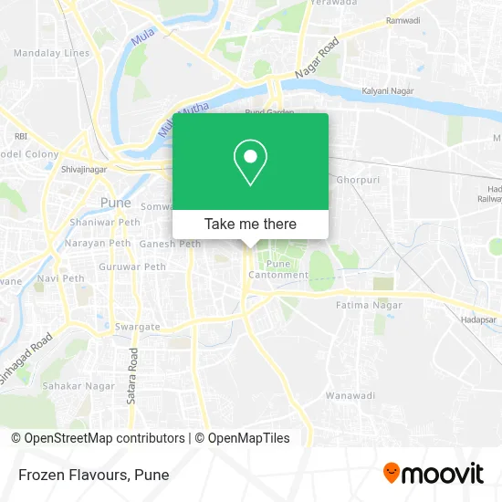 Frozen Flavours map