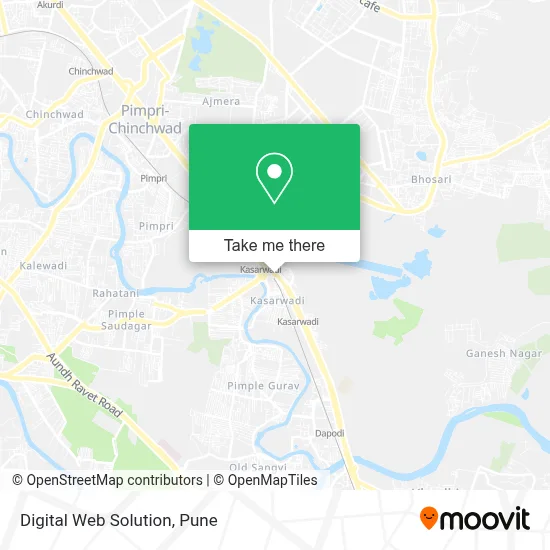 Digital Web Solution map