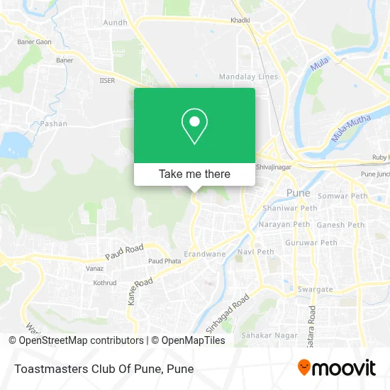 Toastmasters Club Of Pune map