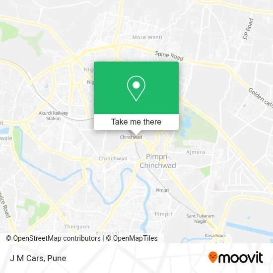 J M Cars map