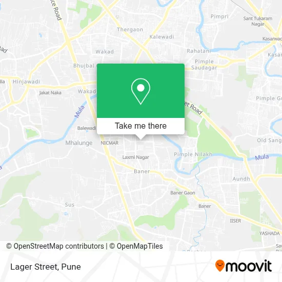 Lager Street map
