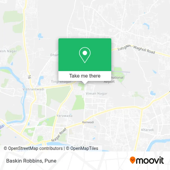 Baskin Robbins map