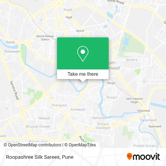 Roopashree Silk Sarees map