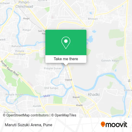 Maruti Suzuki Arena map