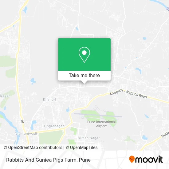 Rabbits And Guniea Pigs Farm map