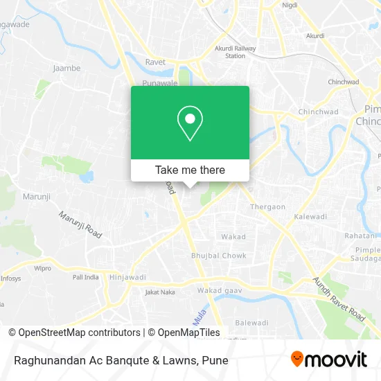 Raghunandan Ac Banqute & Lawns map