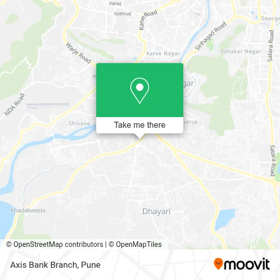 Axis Bank Branch map