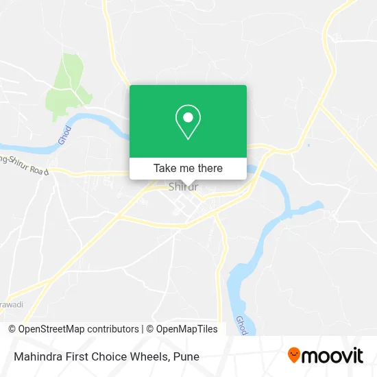 Mahindra First Choice Wheels map
