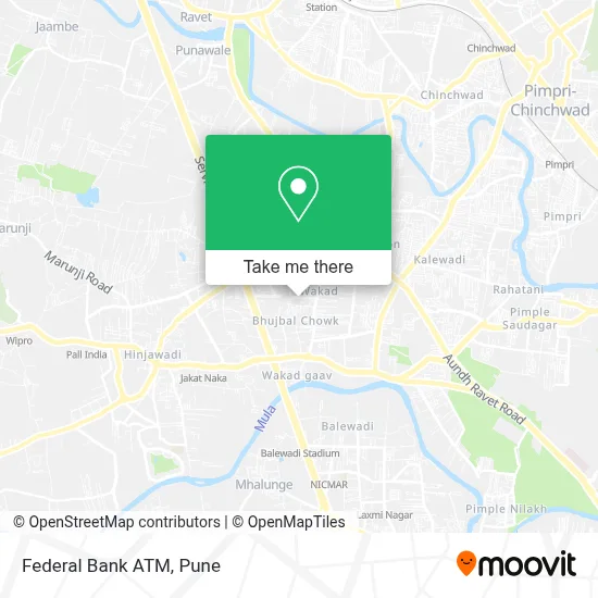 Federal Bank Atm map