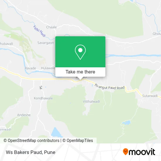 Ws Bakers Paud map